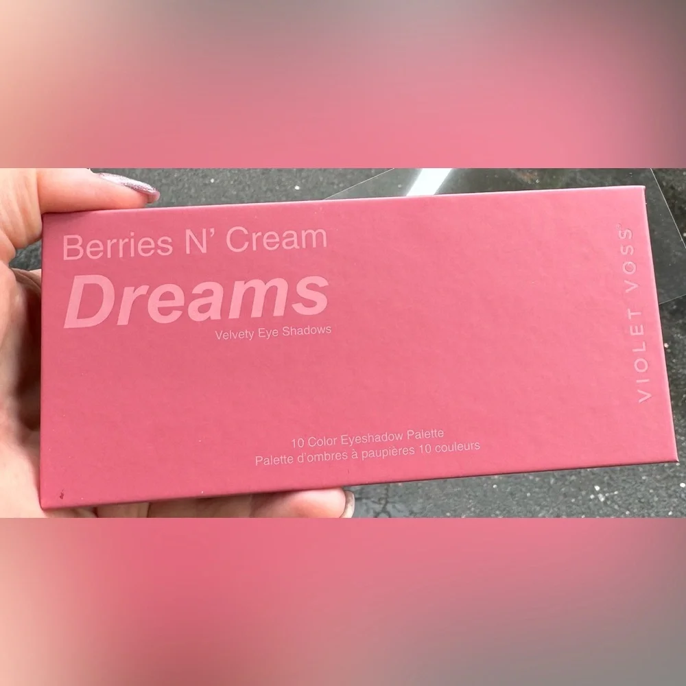 Violet Voss Berries N’ Cream Eyeshadow Palette